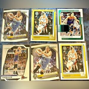 Rebecca Allen Basketball Cards Chicago Sky Phoenix Mercury